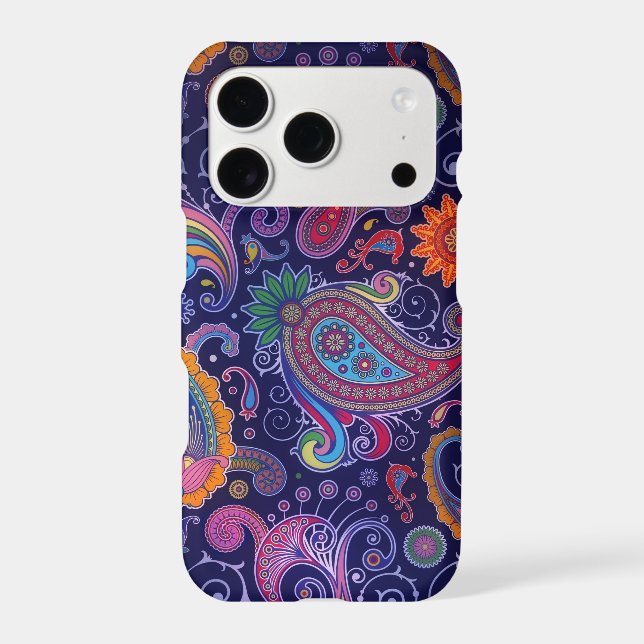 Paisley Purple Pink Case-Mate iPhone Case (Back)