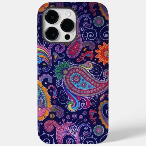 Paisley Purple pink Case_Mate iPhone 14 Pro Max Case