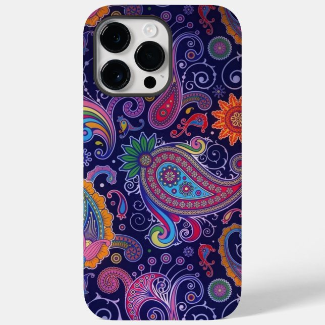 Paisley Purple pink Case-Mate iPhone Case (Back)