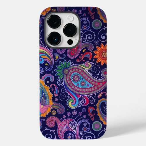 Paisley Purple pink Case_Mate iPhone 14 Pro Case