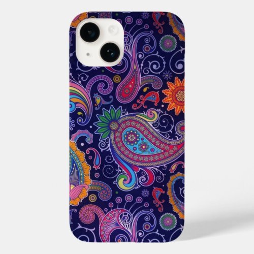 Paisley Purple pink Case_Mate iPhone 14 Case