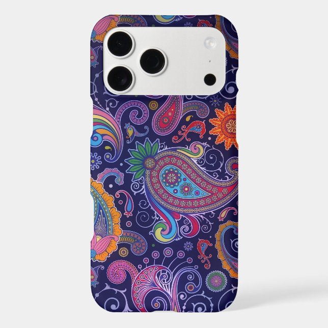 Paisley Purple Pink Case-Mate iPhone Case (Back)
