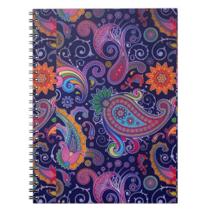 Paisley Purple pink Notebook