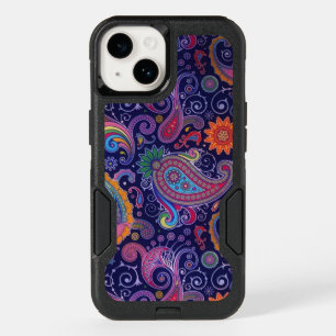 Paisley Purple pink OtterBox iPhone 14 Case