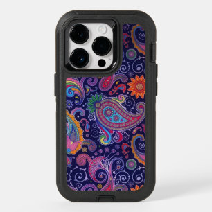 Paisley Purple pink OtterBox iPhone 14 Pro Case
