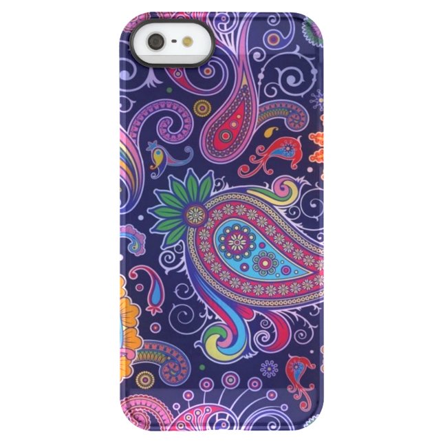 Paisley Purple pink Uncommon iPhone Case (Back)