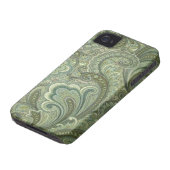 Paisley Sage Case-Mate iPhone 4 Case (Bottom)