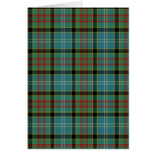 Paisley Scotland District Tartan Cards