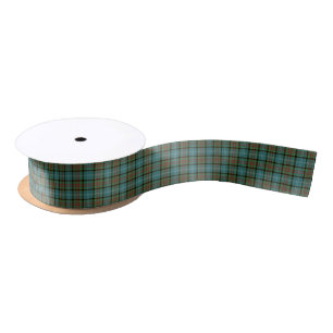 Paisley Scotland District Tartan Satin Ribbon