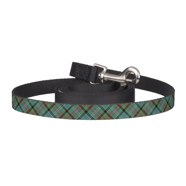 Paisley Scotland Tartan Colorful Plaid Pattern Pet Leash (Hook)