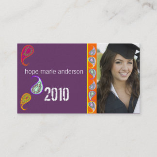 Paisley Senior Pictures Senior Profile Card