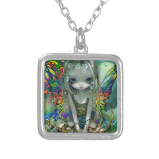 "Paisley" Silver Plated Necklace