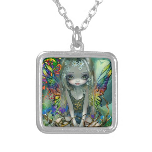 "Paisley" Silver Plated Necklace