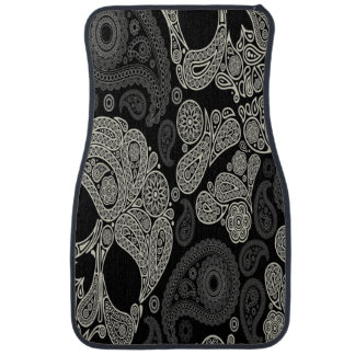 Paisley Skull Car Mats, Sugar Skull Car Mats