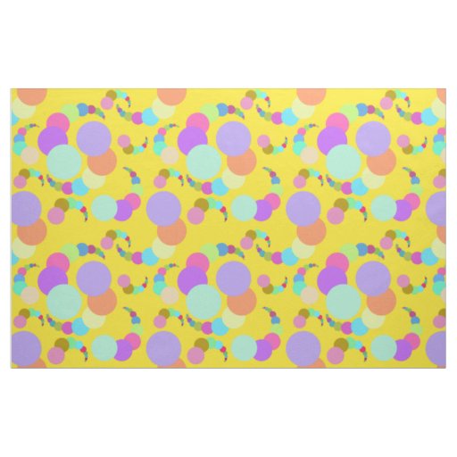 Paisley Space Worms V3 Fabric