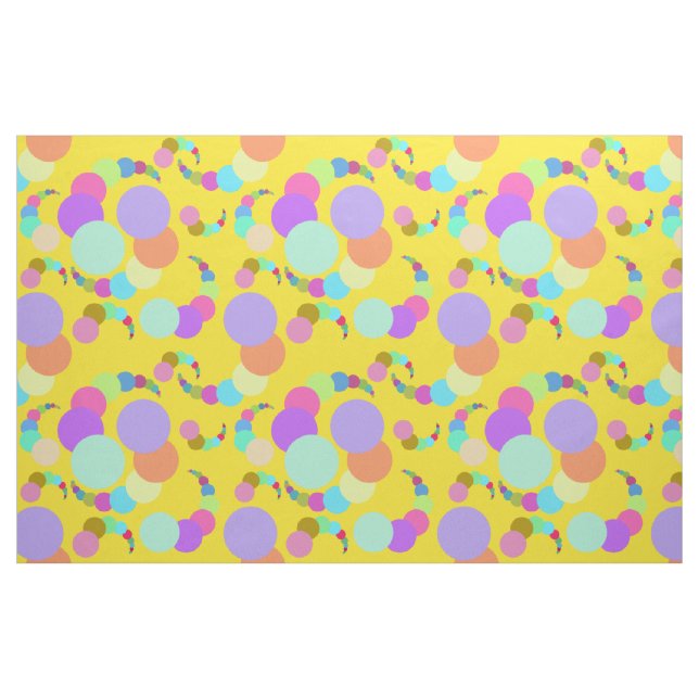 Paisley Space Worms V3 Fabric (Fat Quarter)