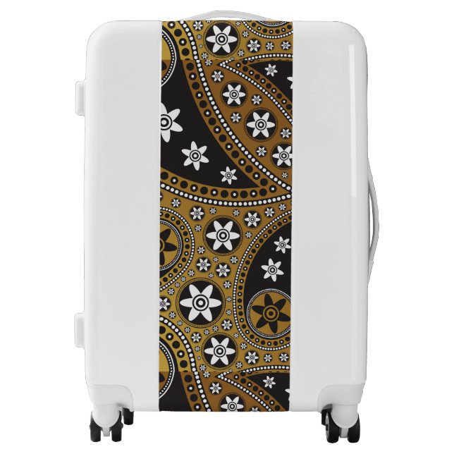 Paisley Stars Luggage (Front)
