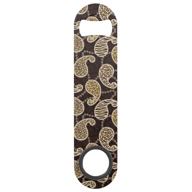 Paisley style background bar key (Front)