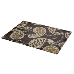 Paisley style background cutting board