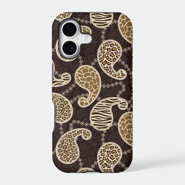 Paisley style background iphone case (Back)