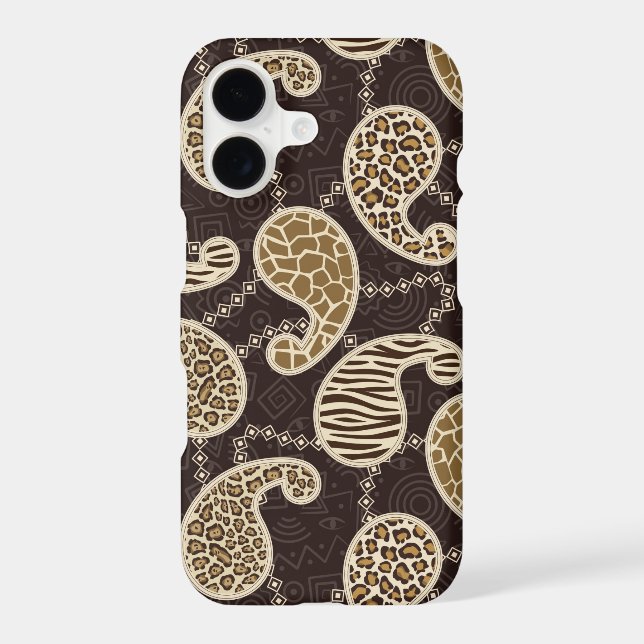 Paisley style background iphone case (Back)