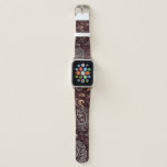 Paisley style: colorful, vintage seamless pattern apple watch band