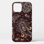 Paisley style: colorful, vintage seamless pattern iPhone 12 case