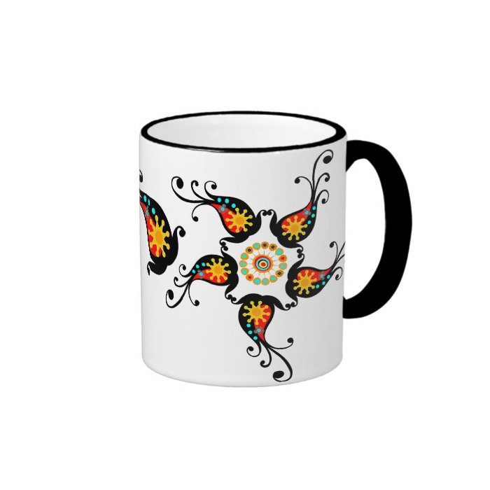 Paisley Sun Mug