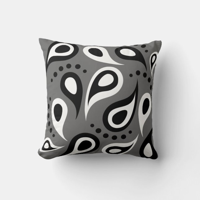 Paisley Throw Pillow (Front)