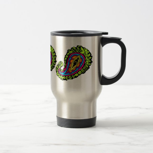 Paisley Travel Travel Mug (Right)