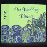 Paisley Wedding Planner 3 Ring Binder<br><div class="desc">Apple Green and Black Damask This next menu choice is printed on letterhead and therefore is only printed on the front - the back will be just the plain paper with no color or designs - that's the disadvantage - the advantage would be the size (8.5 x 11) Now this...</div>