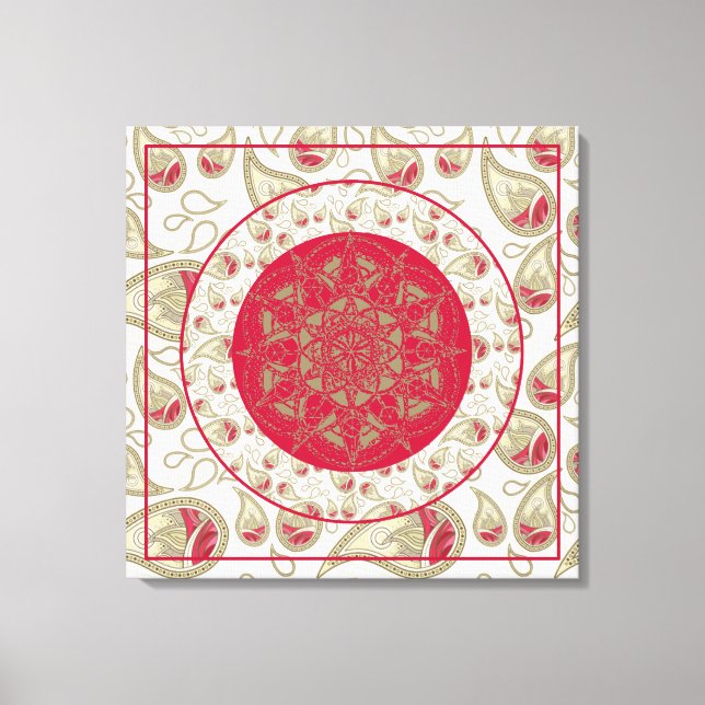 PaisleyOfBliss - Wrapped Canvas Print (Front)