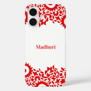 Paisleys Indian iPhone 16 Case