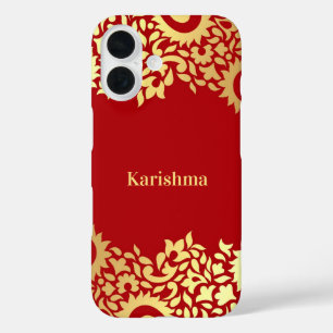 Paisleys Indian iPhone 16 Case