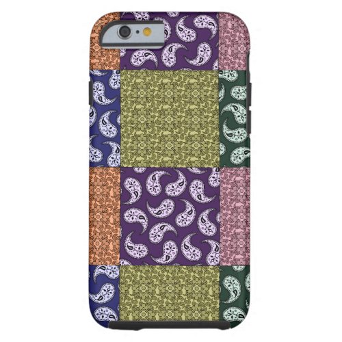 Paisleys Patchwork Pattern Phone Case