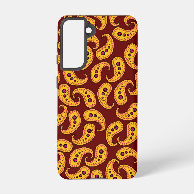 Paisleys Samsung Galaxy Case (Back)