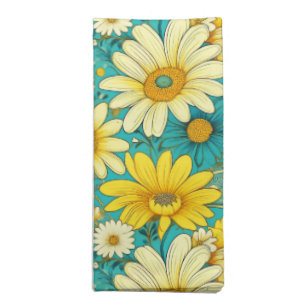 Paisly Daisy Cloth Napkin