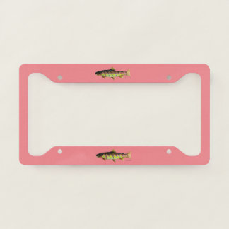 Paiute Cutthroat Trout; License Plate Frame