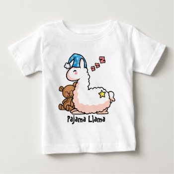 Pajama Llama Baby T-shirt by YamPuff at Zazzle
