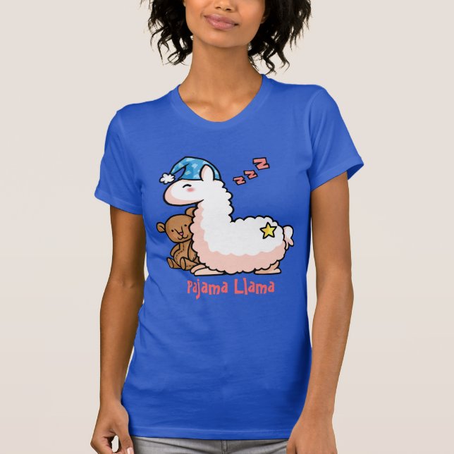 Pajama Llama T-Shirt (Front)