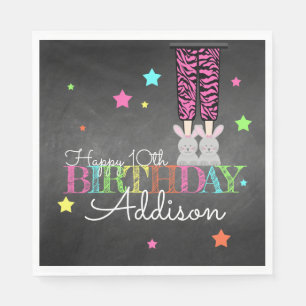 Pajama Party Birthday Paper Napkins