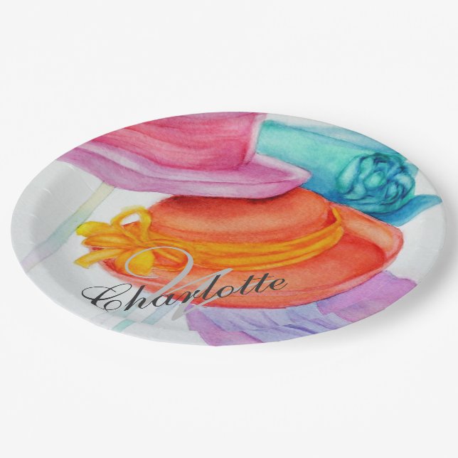 PAJAMA PARTY PAPER PLATES (Angled)