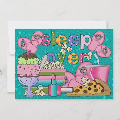 Pajama Party / Sleep Over - SRF Custom Invitation