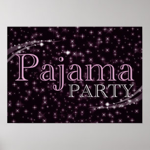 pajama party : starshine poster