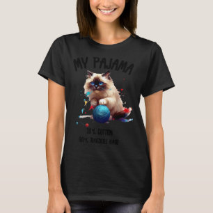 Pajama Ragdoll Cat Perfect For Cat Lovers! For Men T-Shirt