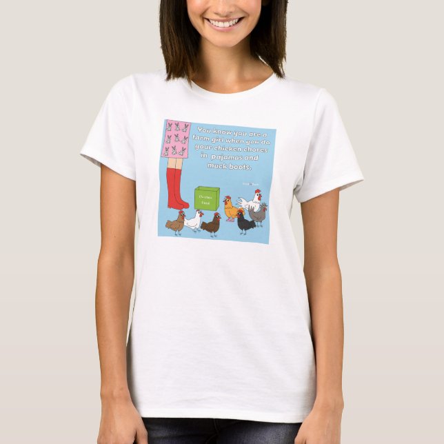 Pajamas and Muck Boots T-Shirt (Front)