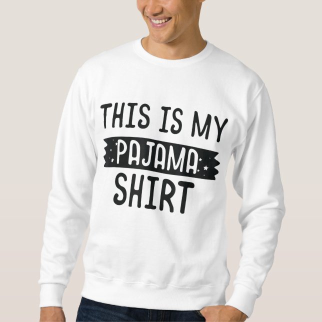 Pajamas Funny Pajamas PJ Top Teen Boys and Girls (Front)