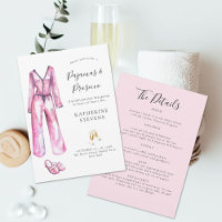 Pajamas Prosecco Chic Bachelorette Party Itinerary