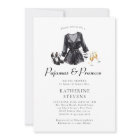 Pajamas Prosecco PJ Black Lingerie Bridal Shower