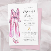 Bachelorette + Bridal Shower Invitation- Pink Lingerie – Lulu Papers